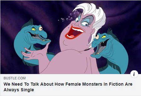 я i We Need To Talk About How Female Monsters In Fiction Are Always Single