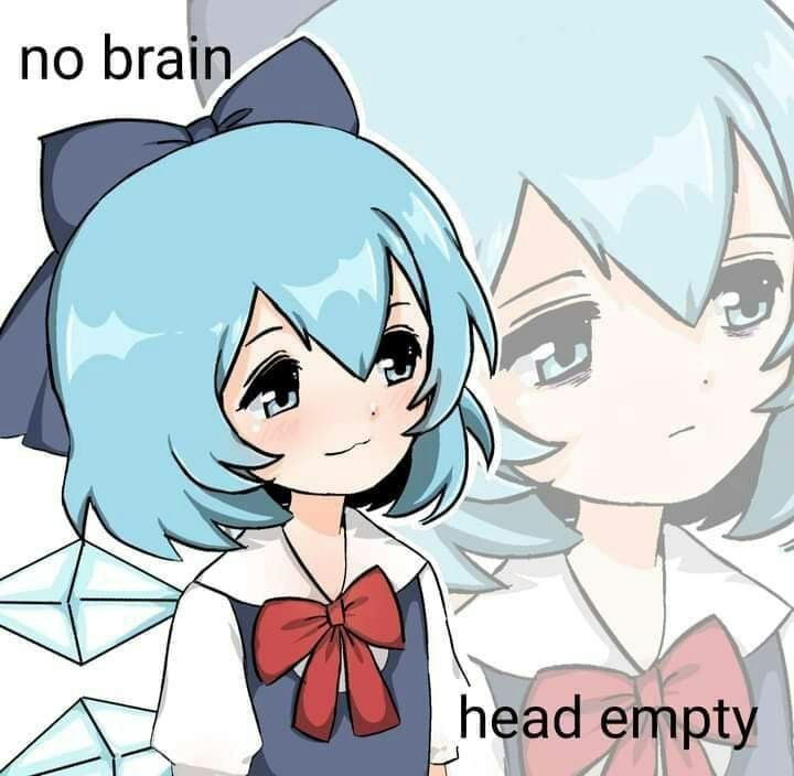 no brain