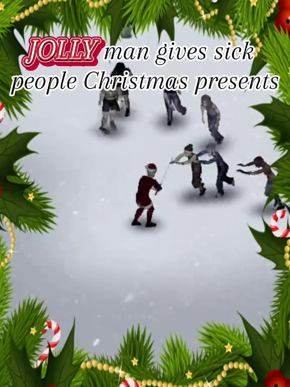 people Christmas presentsh OLAGman gives ска JOLLY qnamgines sii’ — people: Chrisimaspresen(sy MOM Gman gives sicky peoplesEhristmas presentsy
