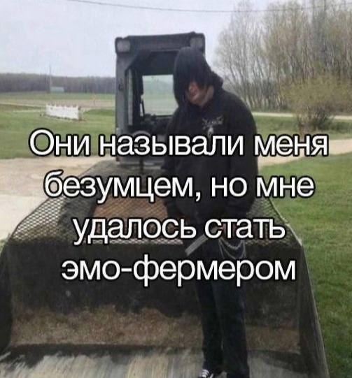зак Они называли ‚оезумцем, но мне удалось стать эмо-фермером