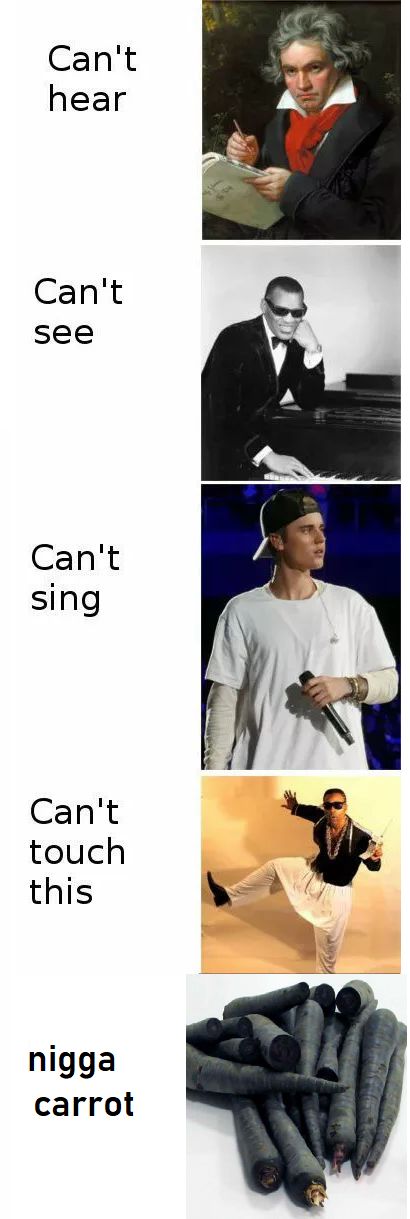 Can't hear Can't эее Can't Can't touch this nigga carrot