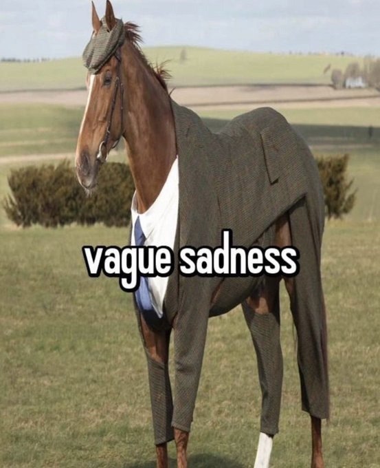 vague sadness