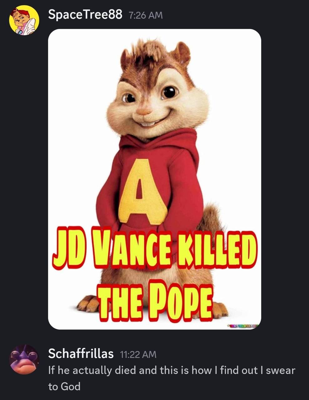 SpaceTree88 7:26 WANCE KILLED A Schaffrillas If he actually died and this is how find out swear to God