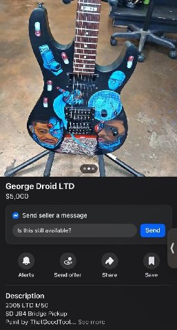 a у Me 22-1 George Droid LTD $5,000 Send seller а Is this still available? Send a a Alerts Send offer Share Save Description 2005 LTD Bridge Pickup Paint ThatGoodToot... more
