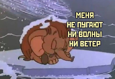 я: я никуда не пойду в такую погоду
посылка: *ожидает в пункте выдачи*
я: