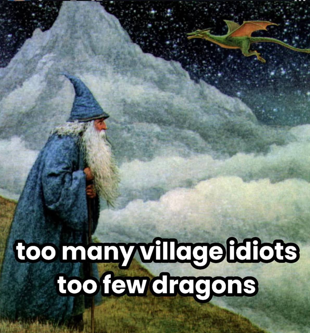 too many village too few dragons