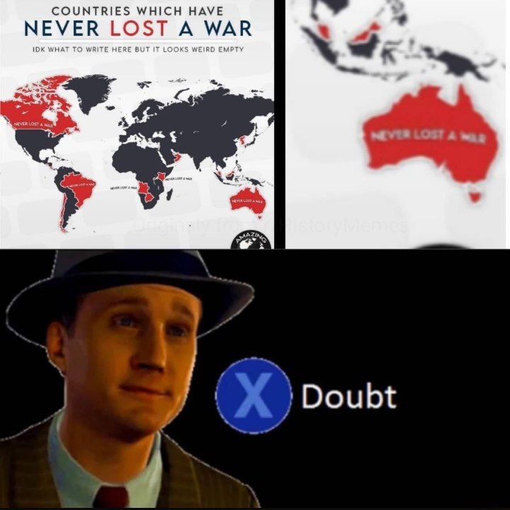 COUNTRIES WHICH HAVE NEVER LOST A WAR 4