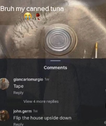 Comments giancarlomurgio Tape Reply View 4 more replies john.germ Flip the house upside down Reply