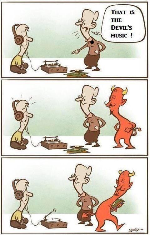 THAT IS DEVIL'S MUSIC