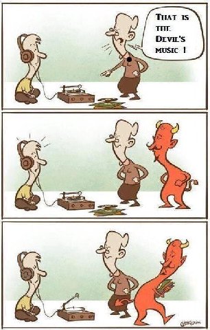 THAT IS DEVIL'S MUSIC