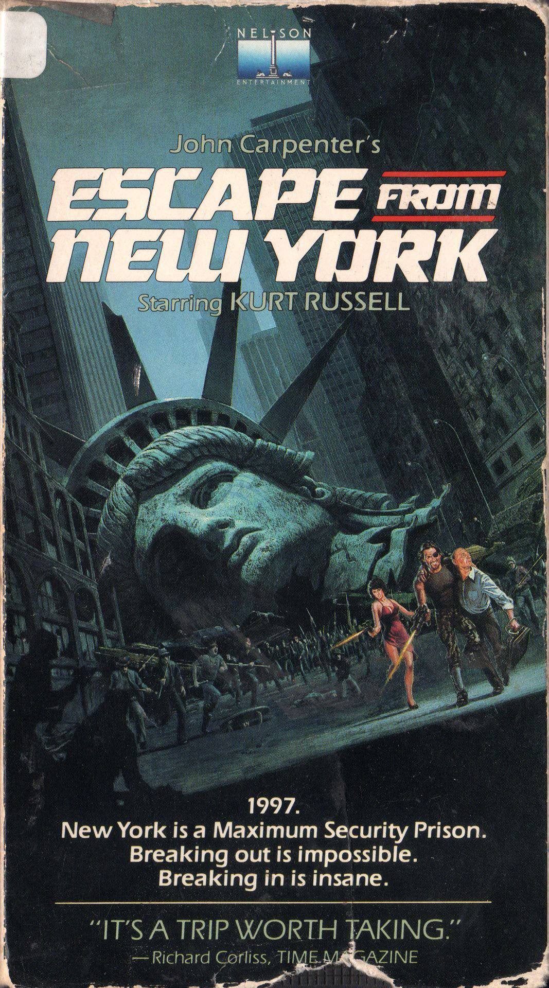 Carpenter's я 4 1997. New York is a Maximum Security Prison. Breaking out is impossible. Breaking in is insane. “IT’S A TRIP WORTH TAKING.” —Richard Corliss, ТИМЕ. ZINE