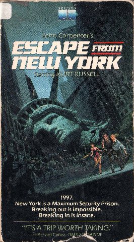 Carpenter's я 4 1997. New York is a Maximum Security Prison. Breaking out is impossible. Breaking in is insane. “IT’S A TRIP WORTH TAKING.” —Richard Corliss, ТИМЕ. ZINE
