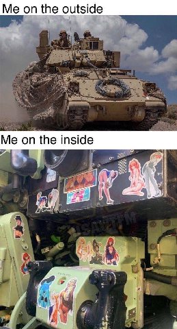 on the outside Me on the inside