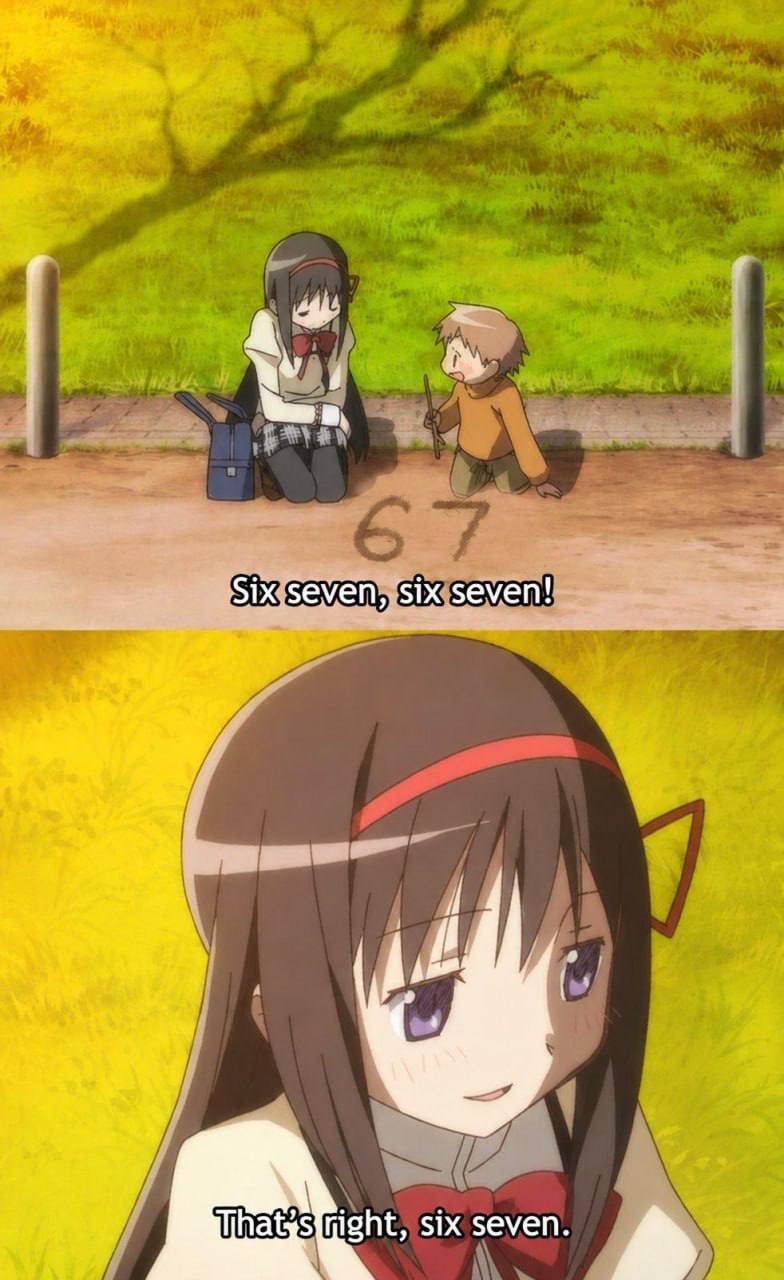six seven! six seven.