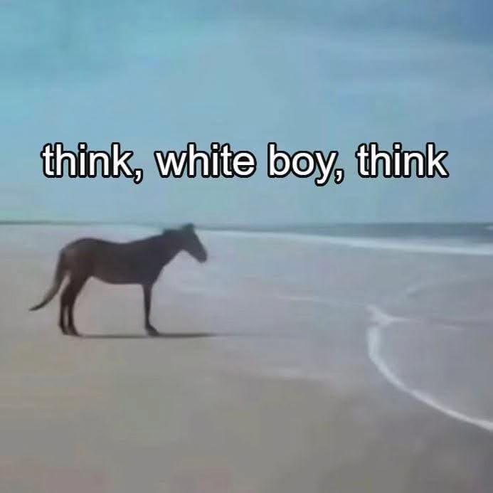 think, white boy, think