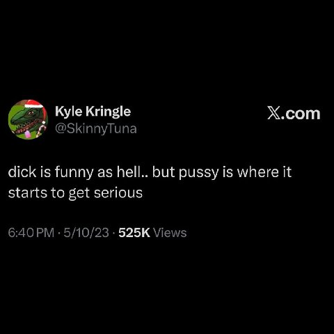 Kyle Kringle Х.сот dick is funny as hell.. but pussy is where it starts to get serious
