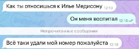 Непрочитанные сообщения