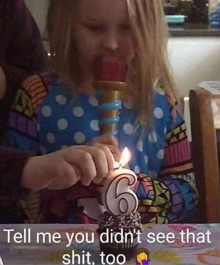 Tell me you didn't see that shit. too