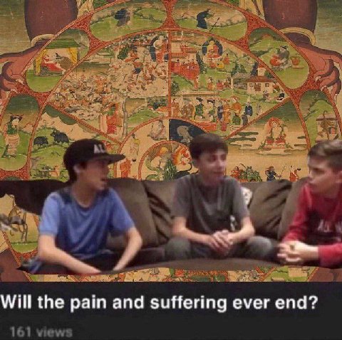 Will the рат and suffering ever end?