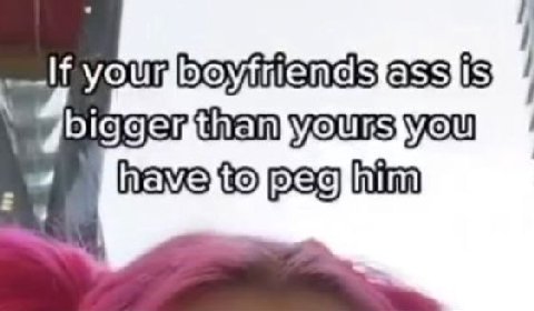 _If your ass is than you have to peg hin