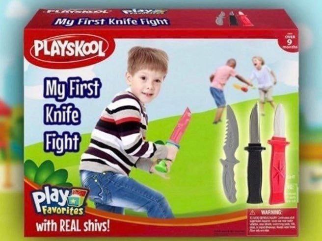 “Tag PLAYSKOOL Fight with REAL