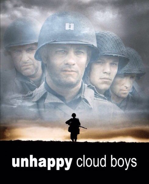 unhappy cloud boys