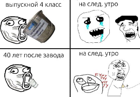 на след. утро выпускной 4 класс 4 a 40 лет после завода на след. утро