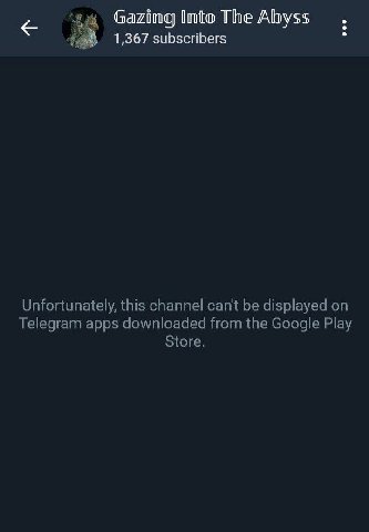 Day 416 - Google ban wave still going

@NoTariffs
@GazingIntoTheAbyss