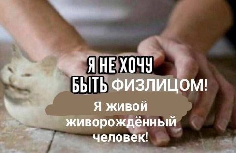 Я НЕ ХОЧУ БЫТЬ ФИЗЛИЦОМ! Я живой человек!