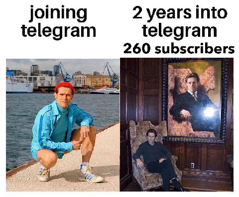 joining 2 years into telegram telegram 260 subscribers