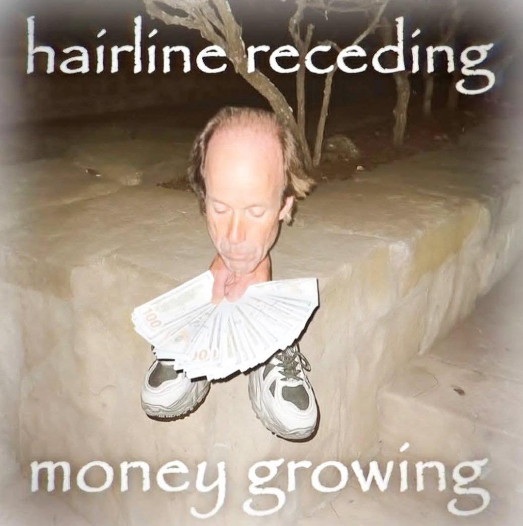 чате receding mone