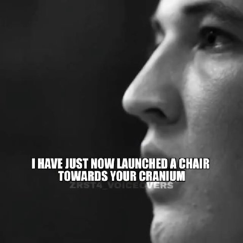 SO YOU ARE INDEED ACQUAINTED WITH THE ТНАМЕ JUST NOW LAUNCHED А CHAIR)
