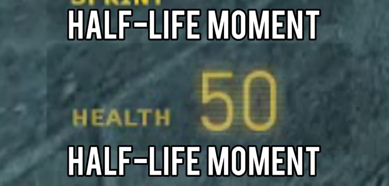 HALF-LIFE MOMENT HALF-LIFE MOMENT