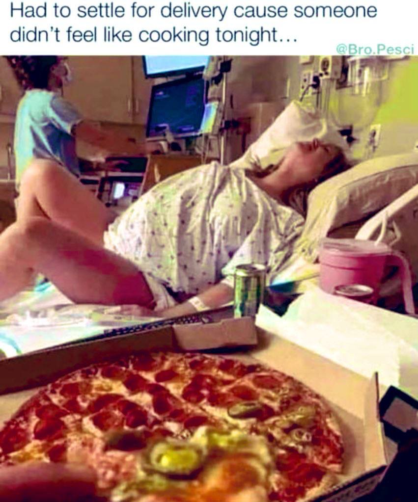 Had to settle for delivery cause someone didn't feel like cooking tonight... Sci 7 A.