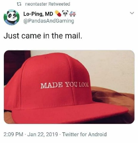 neontaster Retweeted Lo-Ping, 2 Just came in the mail. MADE YOU! 2:09 Jan 22, 2019 Twitter for Android