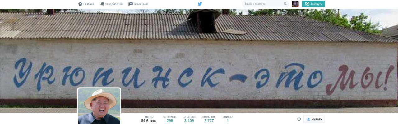 идеальная шапка твиттора