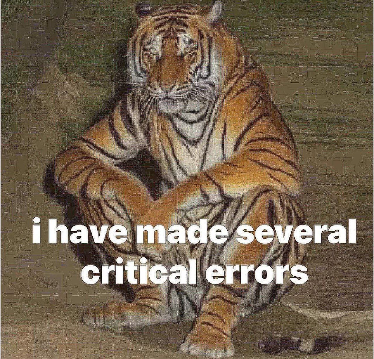 made several critical errors