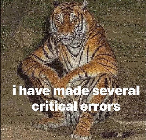 made several critical errors