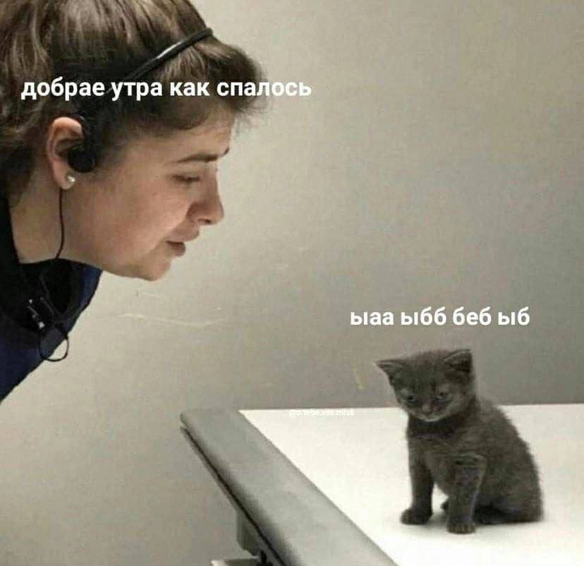 добрае утра как спалось ыаа ыбб