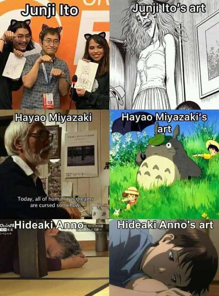 Ito njilto $6 у) А Mit уагак! Miyazaki; he Today, all of dreams are cursed Hideaki