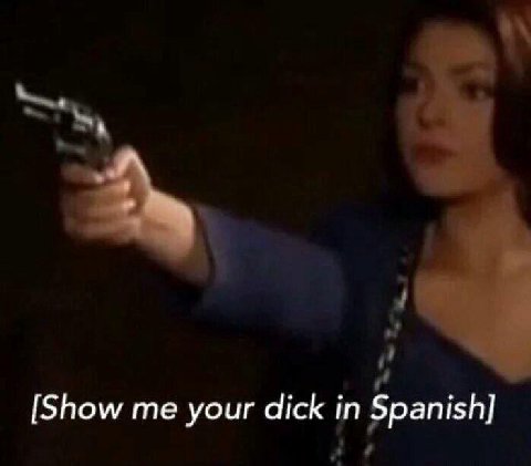 [Show me your dick in Spanish]