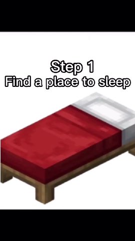 Find a place to sleep