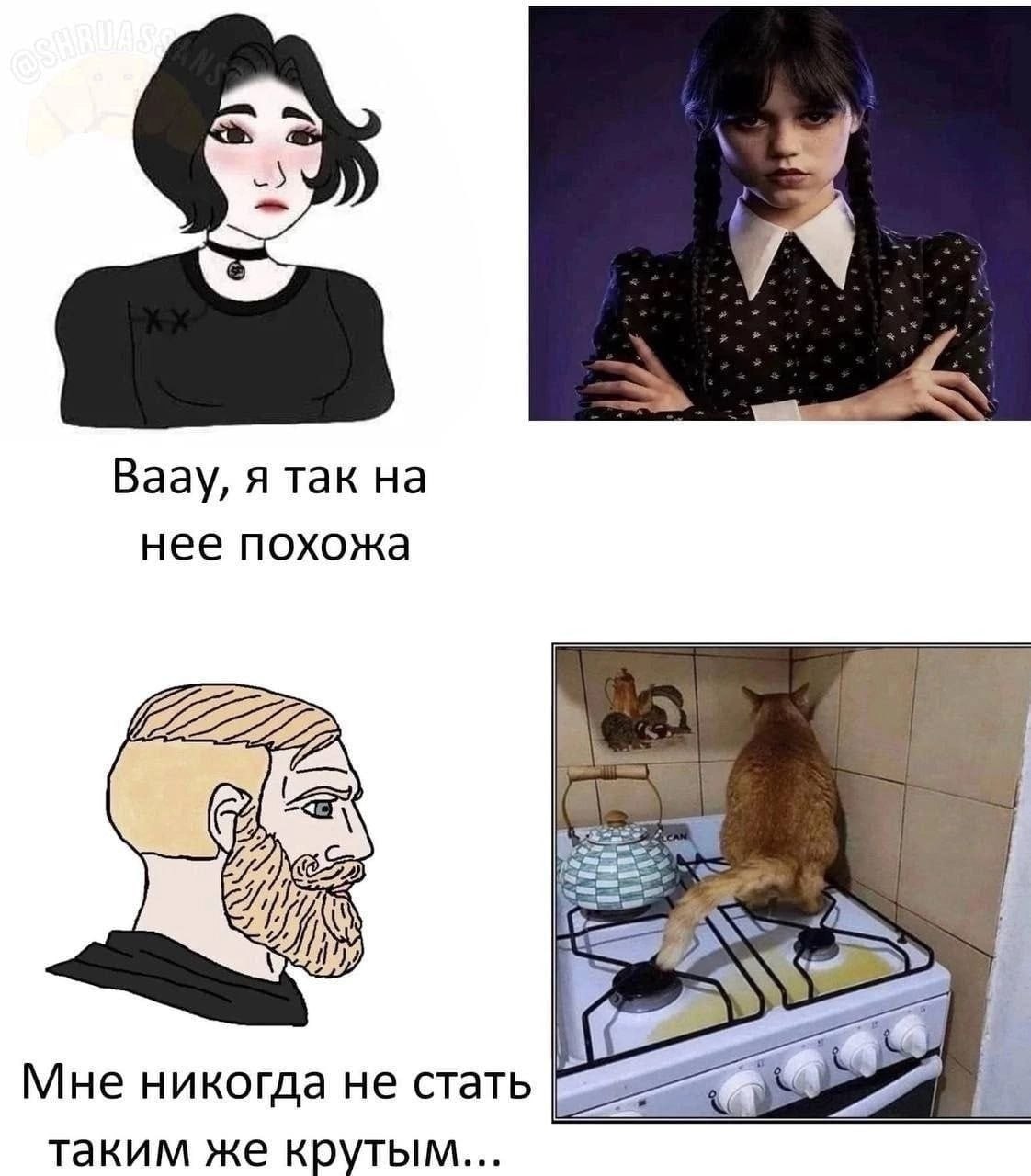 Ваау, я так на нее похожа tet Мне никогда не стать таким же крутым...