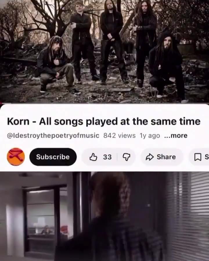 Korn - All songs played at the same time @ldestroythepoetryofmusic 842 views ly ago ...more