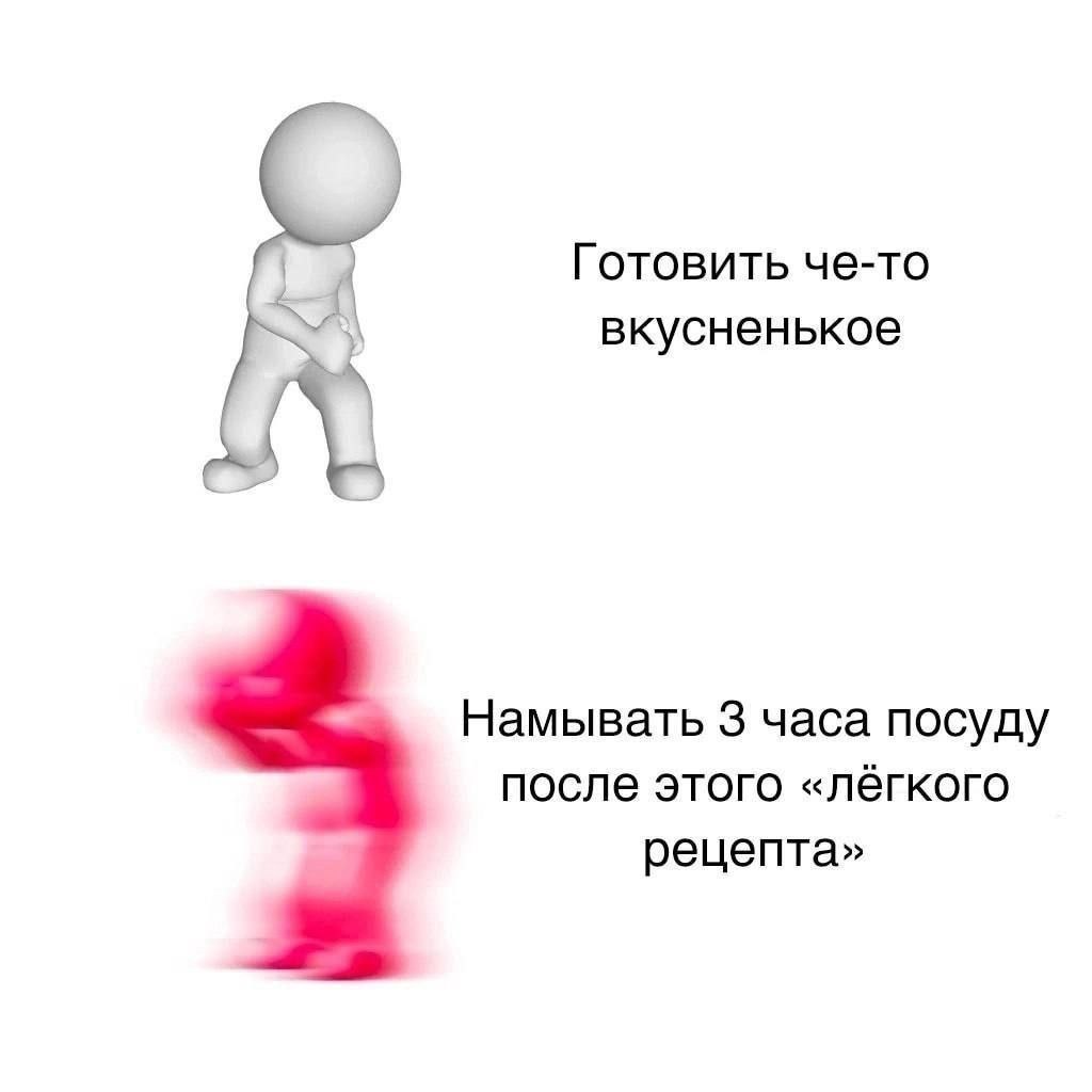 Готовить че-то вкусненькое Намывать 3 часа посуду после этого «лёгкого рецепта»
