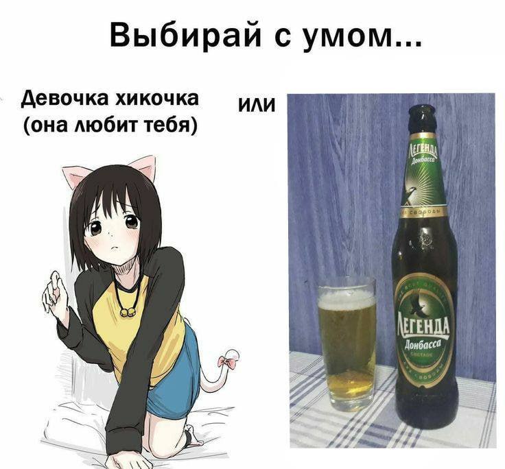 Выбирай с умом... Девочка хикочка ИЛИ (она любит тебя) Донбасса 7)