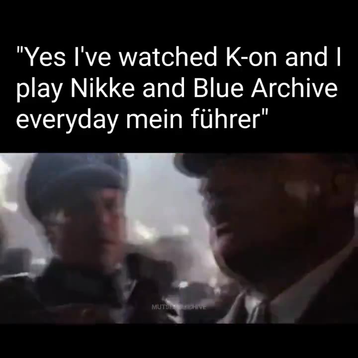 play Nikke and Blue Archive everyday тет fihrer"