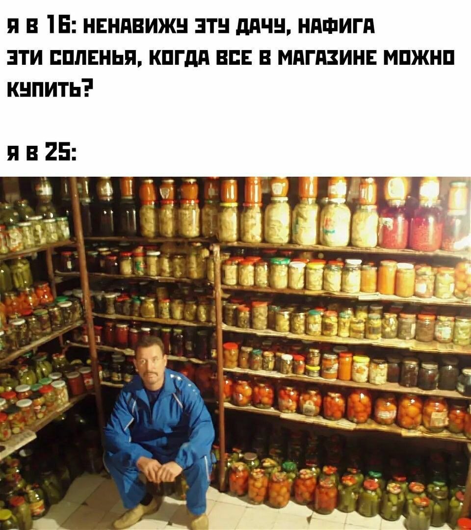 16: НЕНАВИЖУ ЭТУ ДАЧУ, НАФИГА АТИ СОЛЕНЬЯ, КОГДА ВСЕ В МАГАЗИНЕ МОЖНО 25: |3 19 2