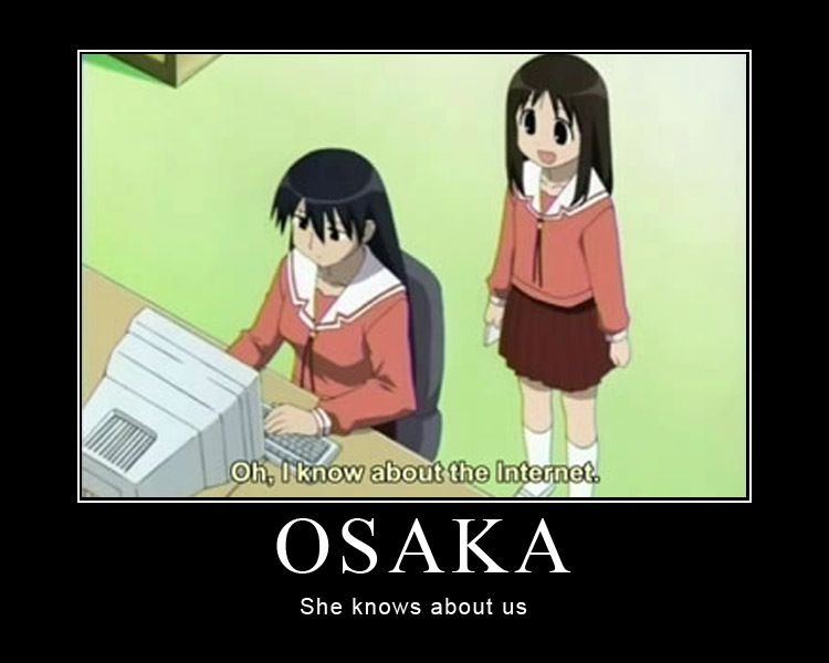 OSAKA She knows about