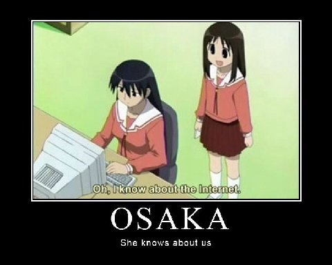 OSAKA She knows about
